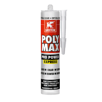Griffon Poly Max Pro Power Express 300g Crystal Clear